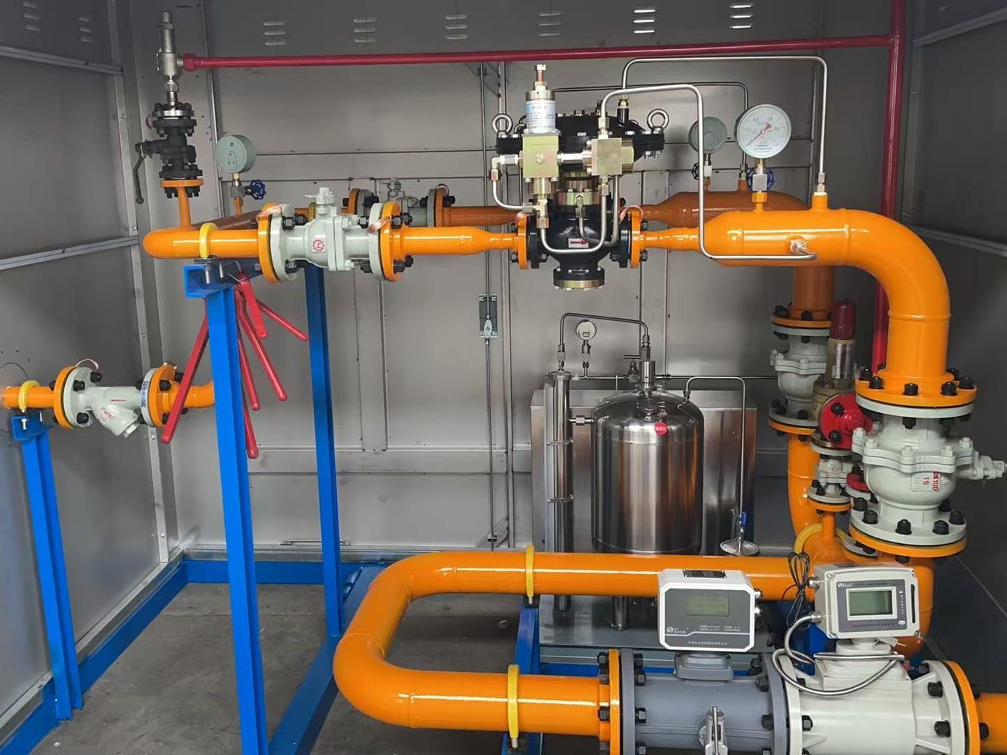 管道气1000方终端调压柜