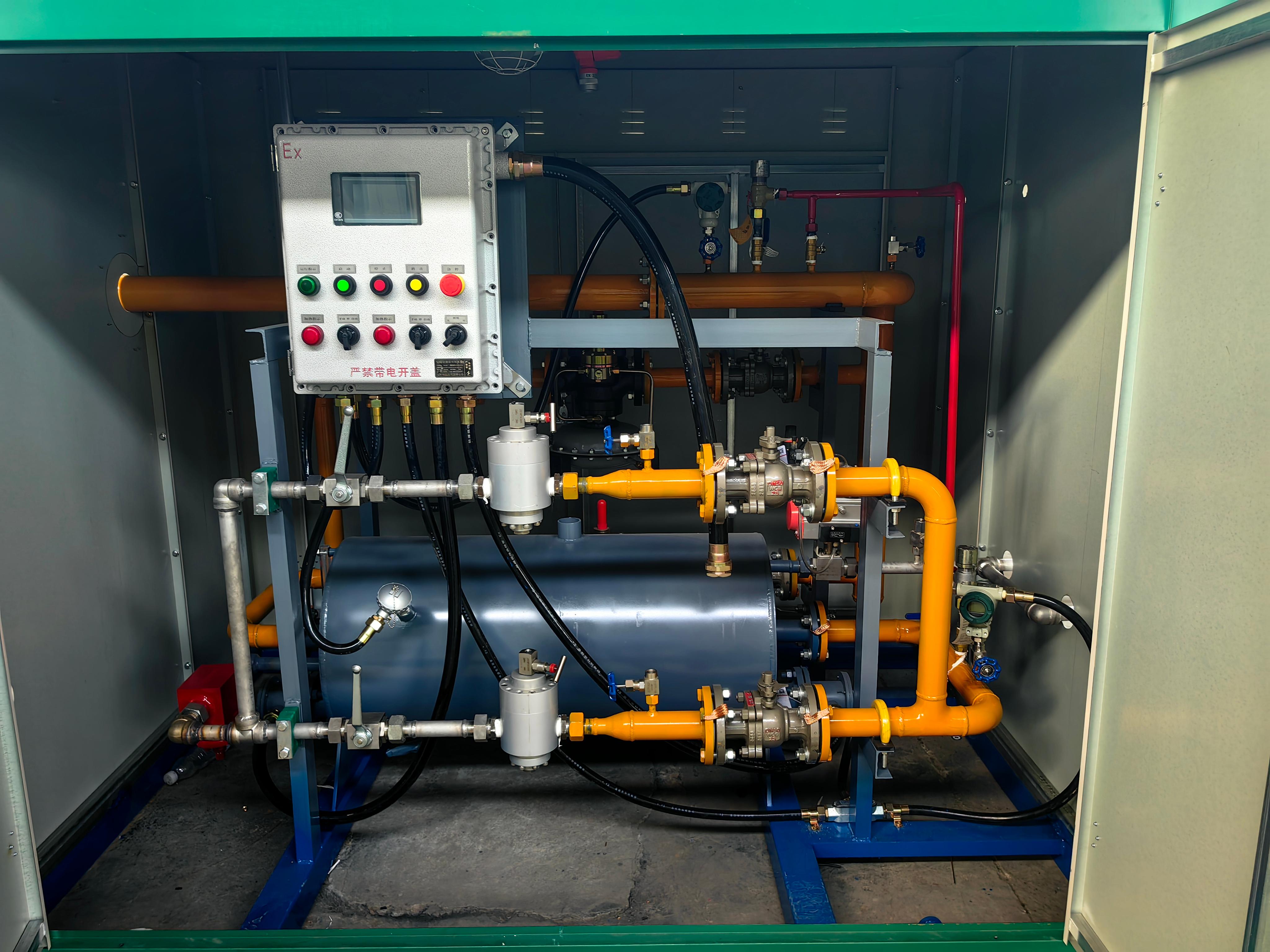 CNG1000燃气调压撬 01